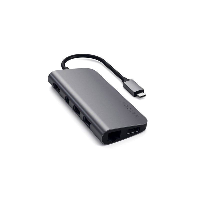 Satechi USB-C Dual Multimedia Adapter - Space Grey