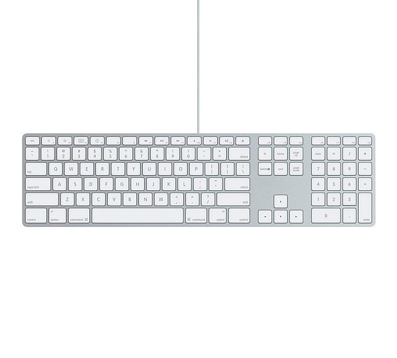 Apple Wired Keyboard  with Numeric Keys (A1243) - US English Layout